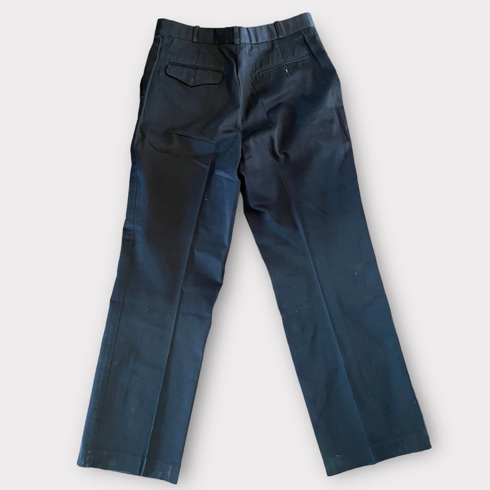 Vintage Men's Black Nordstrom Dress Pants